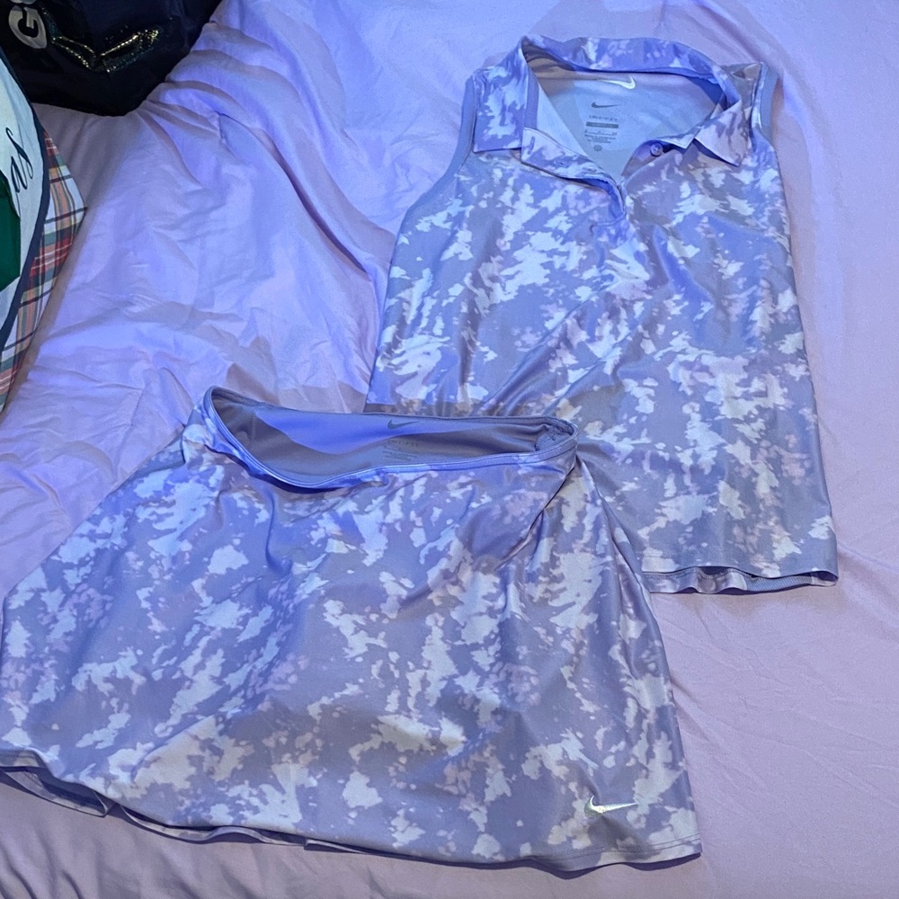Nike Women's Lavender Skirt Set